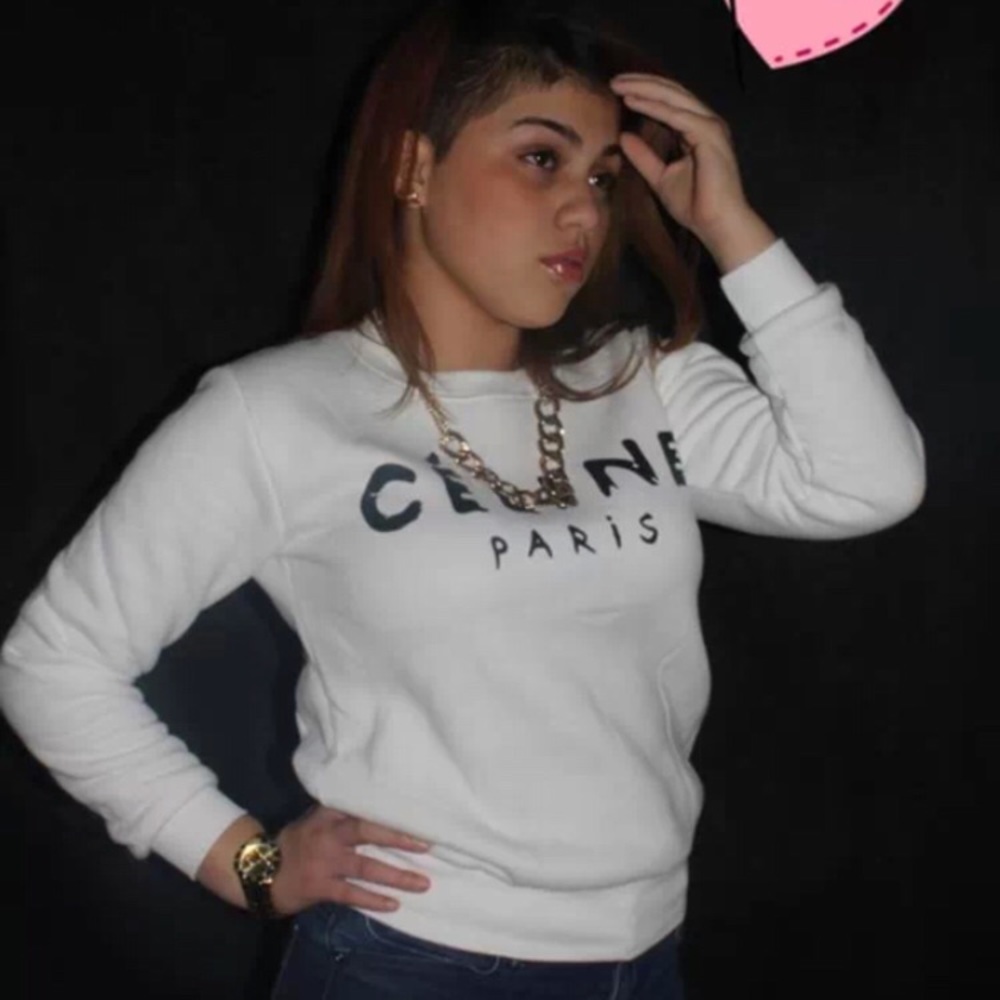 C?LINE Inspired Sweater.